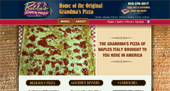 Desktop Screenshot of bellaspizzawyo.com